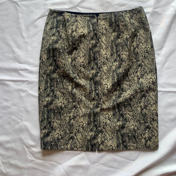 Talbots Professional Skirt Size 12 Snakeskim - Picture 2 of 6